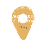 carriere logo op zwart
