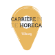 Bijgesneden logo pin Zwart